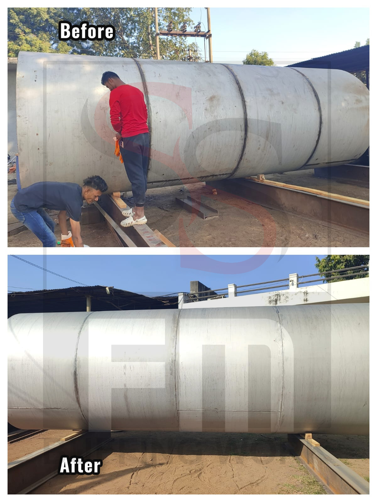 SS Pipeline Chemical Treatment